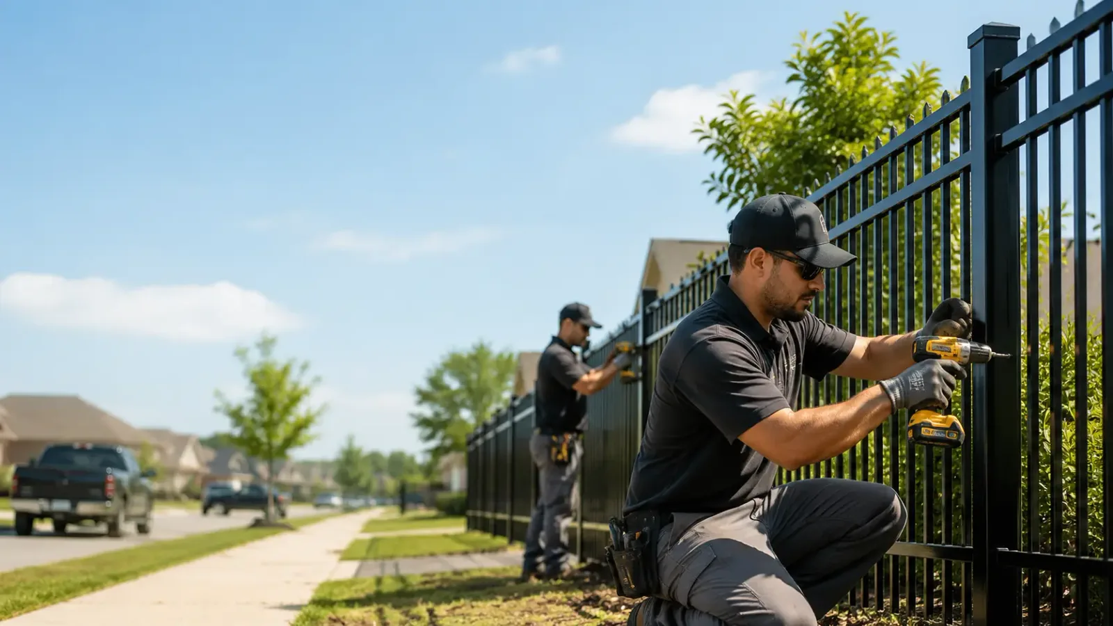Metal Fence Installation in Fontana, CA